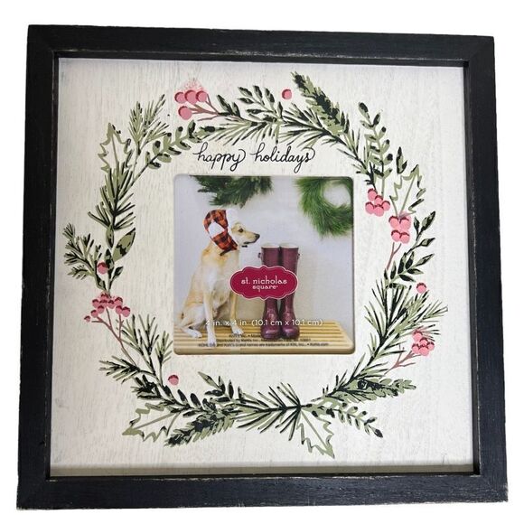 St. Nicholas Square® Happy
Holidays‎ Wreath Photo Frame
Christmas Decor 1… - Picture 1 of 2